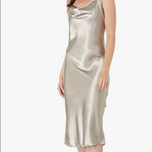 Bebe Solid Satin Dress